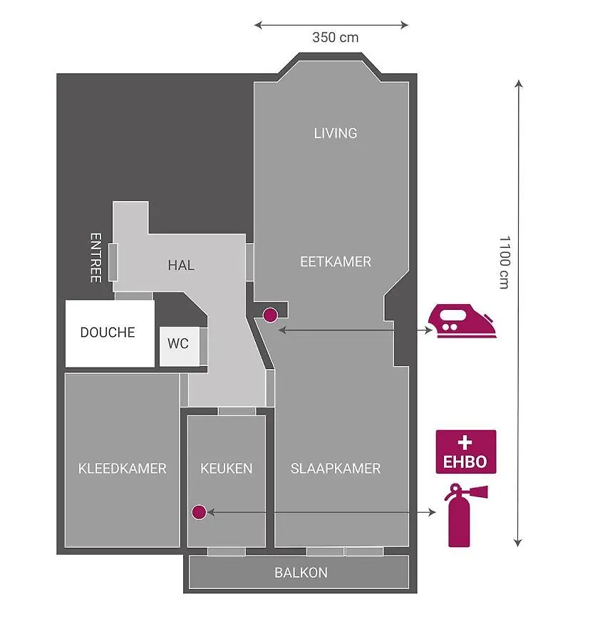 Casa More Rotterdam - luxueus compleet appartement in hippe buurt vlakbij centrum